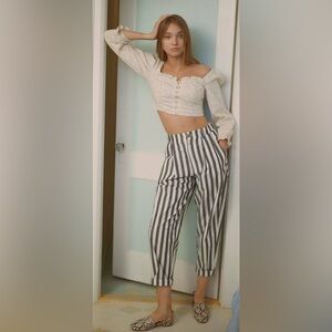 Urban Outfitters Percy Pleated High
Rise Tapered Pant